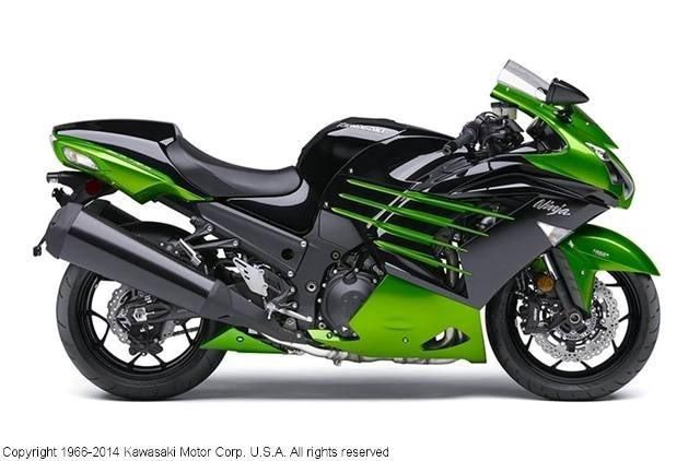 2014 kawasaki ninja zx-14r abs -14r abs sportbike 