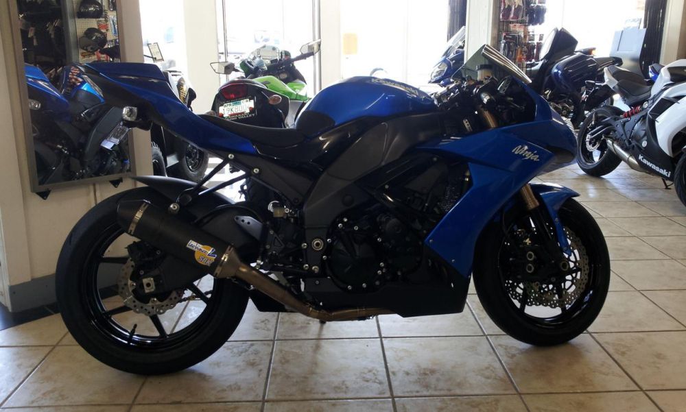 2008 kawasaki ninja zx -10r sportbike 