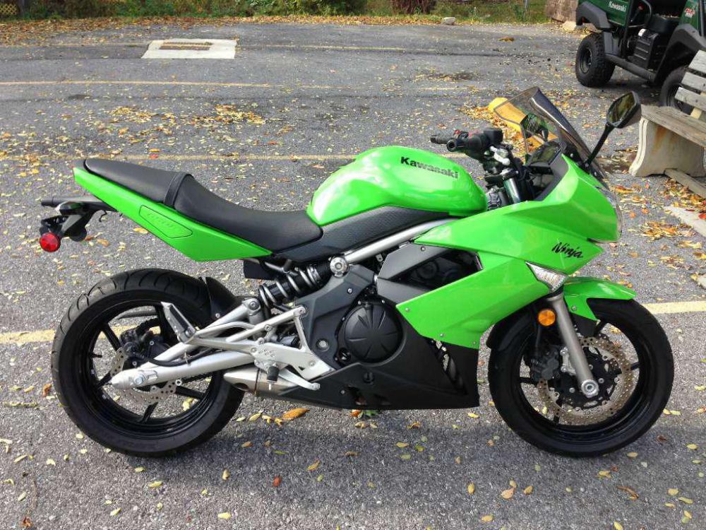2009 kawasaki ninja 650r  sportbike 