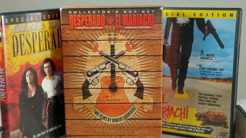 EL MARIACHI DESPERADO DVD 2003 2-Disc Set Collector&#039;s Box Set Rodriguez Special