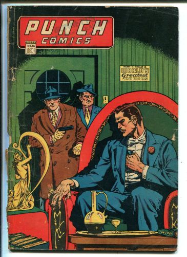 PUNCH #14-1945-CHESLER-GEORGE JUSKA-ROCKET MAN-GAY DESPERADO-MASTER KEY good+, US $114.00, image 1