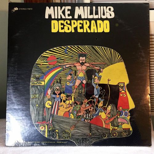 Mike millius-desperado, universal city records 73072, rock/psych rock, vinyl lp