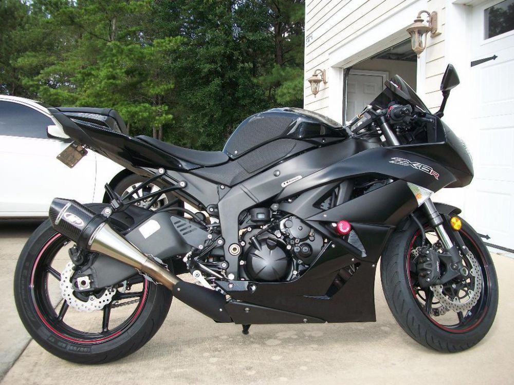 2012 kawasaki ninja zx-6r  sportbike 