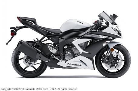 2013 Kawasaki NINJA ZX-6R Sportbike 
