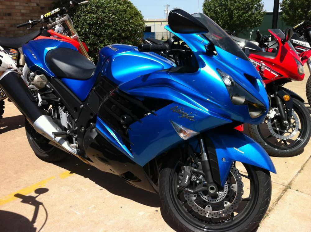2012 kawasaki ninja zx-14r  sportbike 