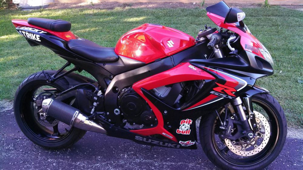 2006 Suzuki Gsx-R 600 Sportbike 