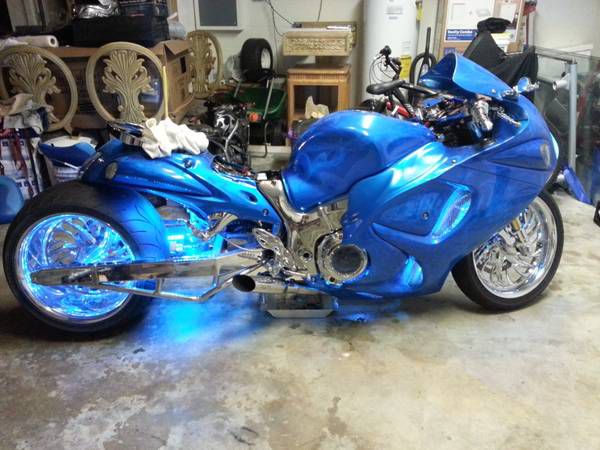 08 suzuki hayabusa all custom