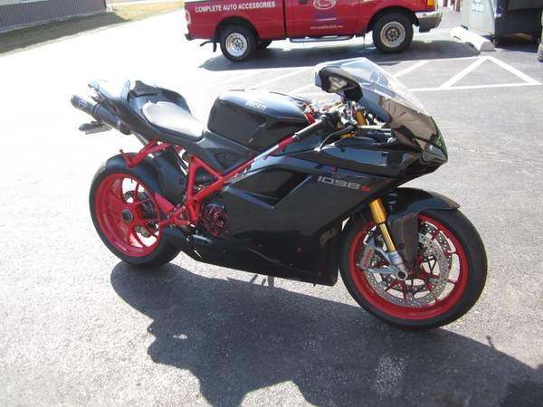 2008 ducati 1098s super clean w termignoni exhaust &amp; race ecu