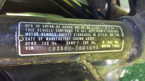 1972 Honda CB, US $7700, image 6