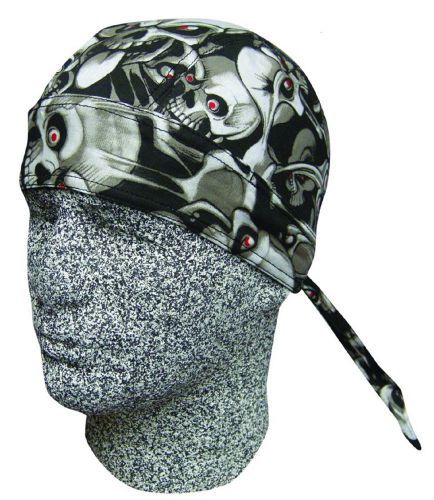 Capsmith Du Rag Bandana Skull Cap Hat Head Wrap Doo Biker  New Stocking Stuffer, US $5.40, image 9