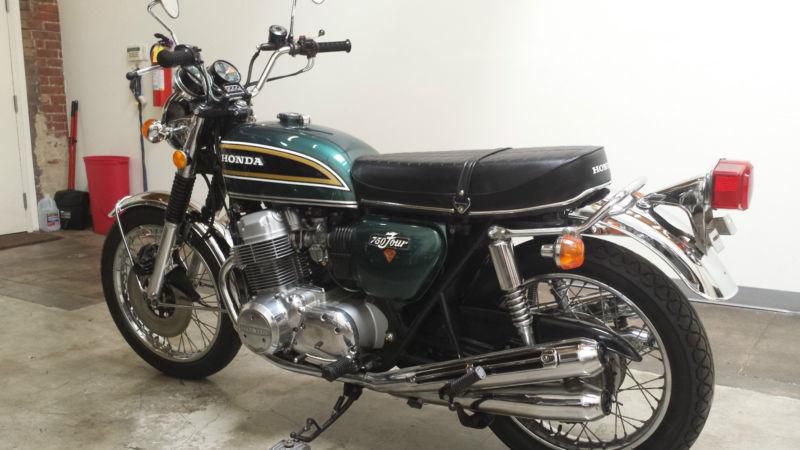 Beautifully restored 1974 cb750 w/many new parts and/or rechromed - must see!!!!
