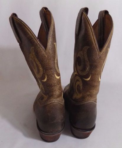 Justin Men's Bent Rail Cafe Desperado Distressed Cowboy Western Boots 7 EE VGUC, US $99.99, image 7
