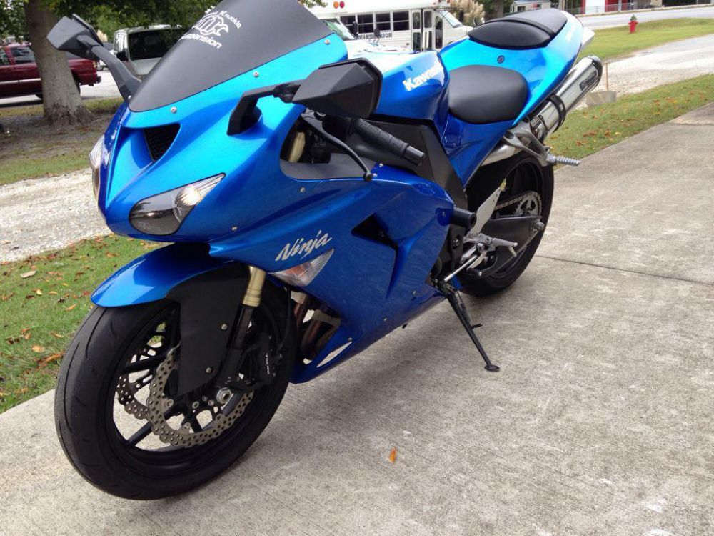 2007 kawasaki ninja zx-10r  sportbike 