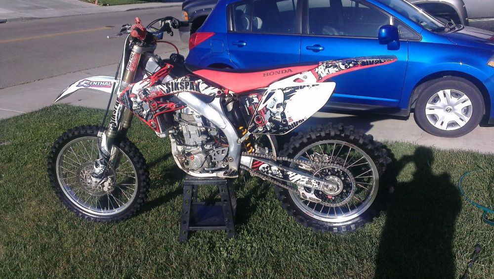 2005 honda crf 450r mx 