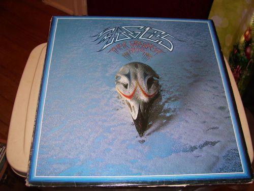 EAGLES-THEIR GREATEST HITS-LP-VG-ASYLUM RECORDS-1976-DESPERADO-LYIN EYES