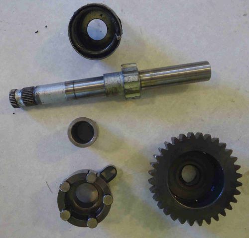 Used hodaka 100 road toad kick starter shaft &amp; gear