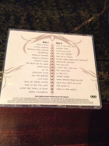 THE EAGLES COMPLETE GREATEST HITS 2CD HOTEL NEW KID DESPERADO TEQUILA LYIN LIMIT, US $, image 3