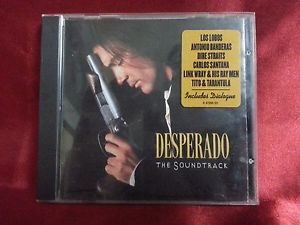Desperado, the Soundtrack (CD-1995) Los Lobos, Antonio Banderas, Latin Playboys