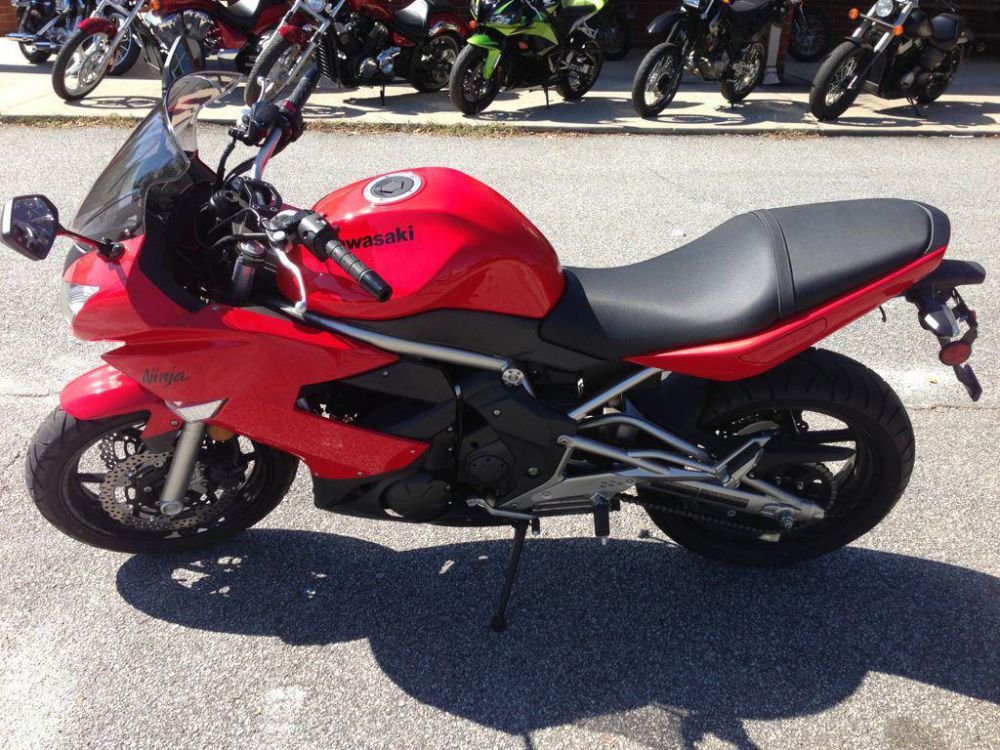 2009 kawasaki ninja 650r  sportbike 