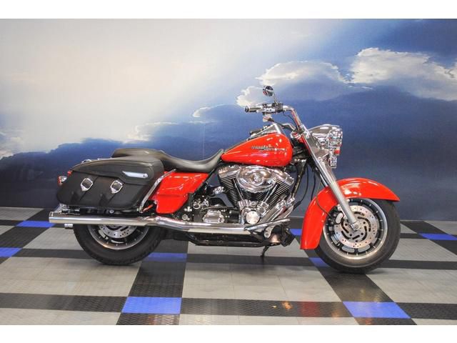 *Red & Ready* 05 HD Road King Classic FLHRCI~88CI~Tons Of Chrome~Financing Avail