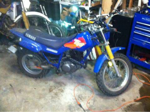 1994 yamaha tw200 dual sport fat tire runs good trade for 12-16&#039; travel trailer