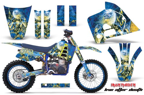 Husaberg fc501 graphic kit amr racing bike # plates decal sticker part 97-99  i