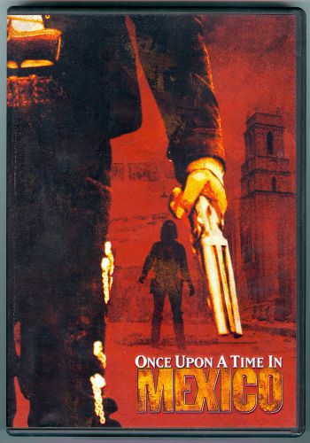 ONCE UPON A TIME IN MEXICO DVD 2004 Antonio Banderas Johnny Depp Includes Insert