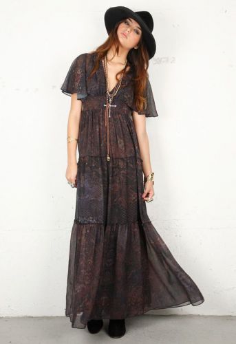 Twelfth st. by cynthia vincent tiered maxi dress