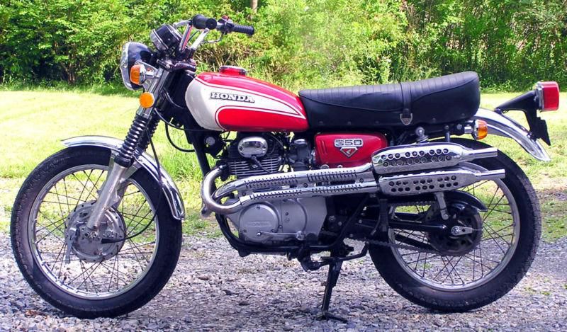 1973 honda cl350 - complete mechanical rebuild - ready for cosmetic restoration