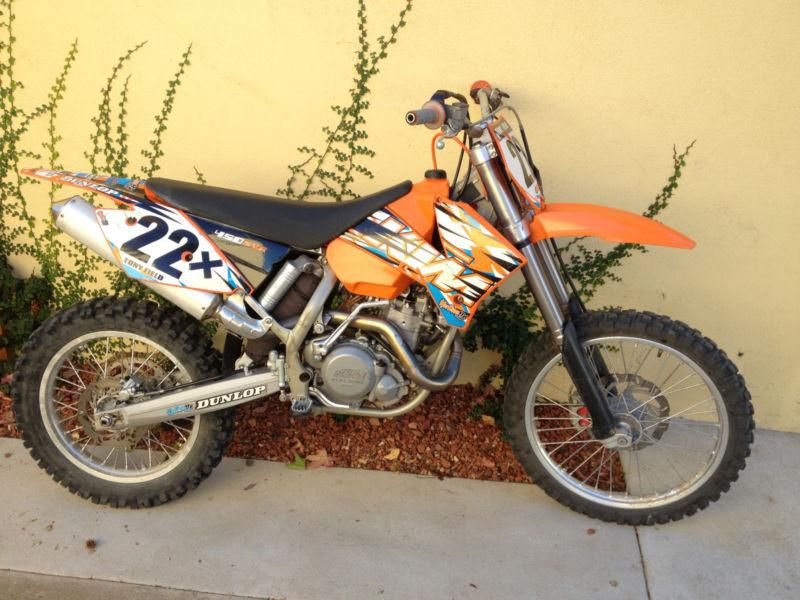 2005 KTM 450 SMR With SLIPPER clutch and EXC suspension and wheels, US $2,900.00, image 1