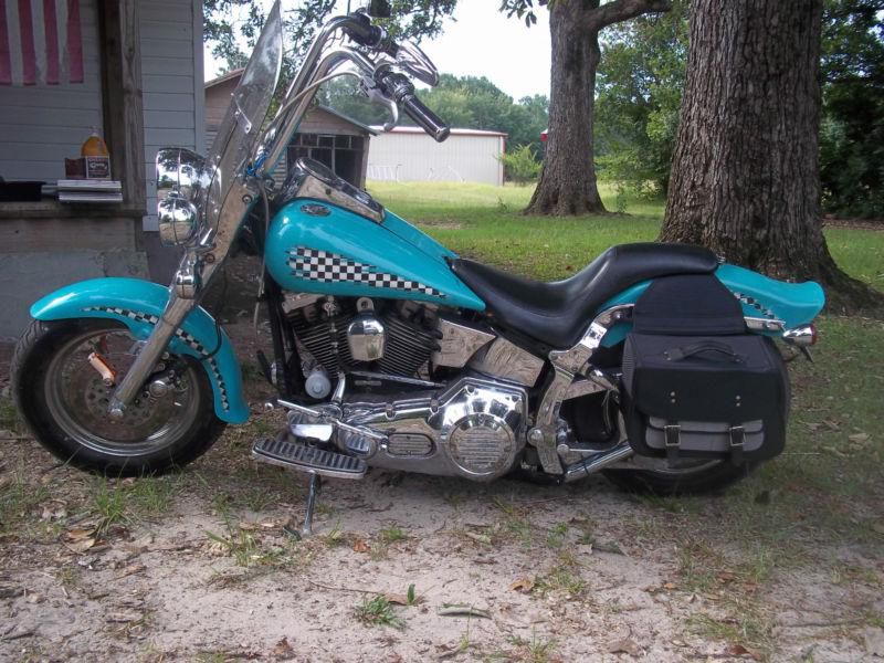 1996 harley fatboy custom