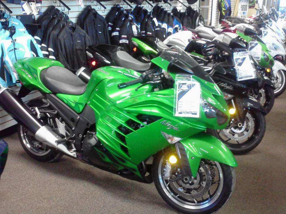 2012 kawasaki ninja zx-14r  sportbike 