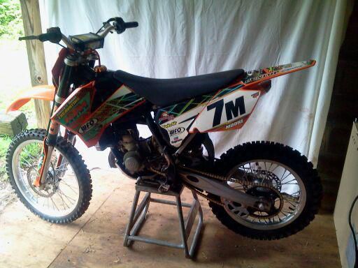 2008 KTM 105XC Dirt Bike, US $1,650.00, image 3
