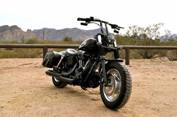 2009 Custom Harley Davidson Dyna Fat Bob Fxdf ***Blacked Out***