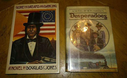 Desperados 1979 Gone the Dreams and Dancing 1984 Western Cowboy Book lot