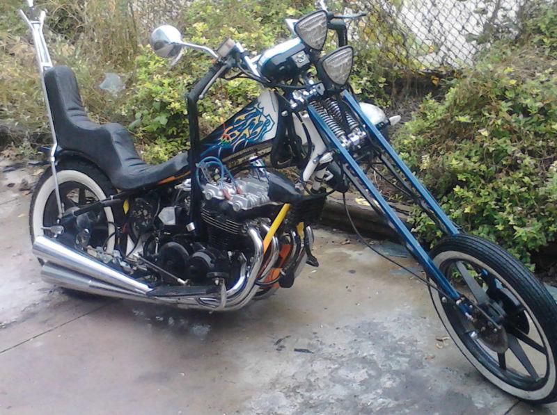 1973 Honda Old School DOHC rare parts custom Chopper