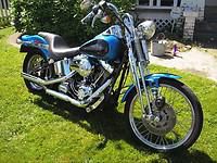 2004 harley davidson softail springer fxsts low 7963 miles nice