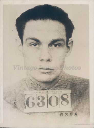 1935 photo george mckeever ia desperado hunt columbia mo crime nd prison rare