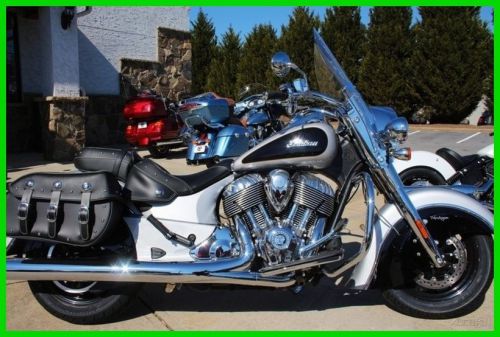 2016 Indian Chief Vintage Star Silver And Thunder Black