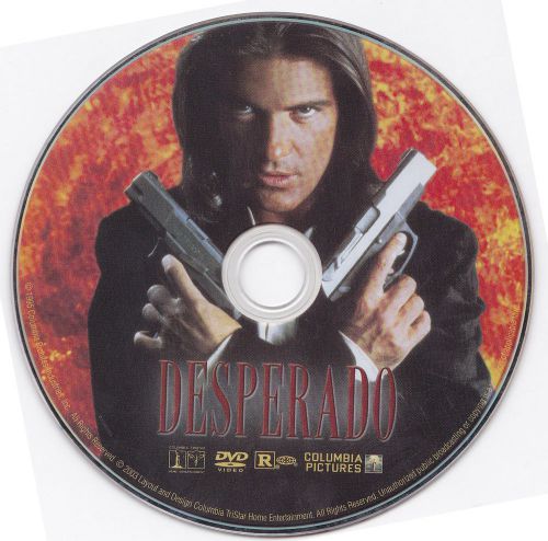 Desperado (DVD, 2003) Antonio Banderas Selma Hayek (DISC ONLY)