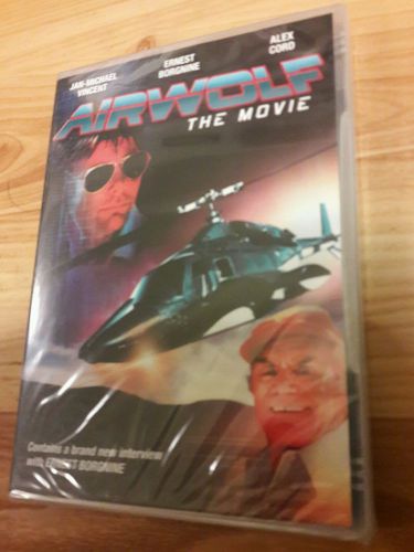 AIRWOLF THE MOVIE New Sealed DVD Jan-Michael-Vincent Region 1