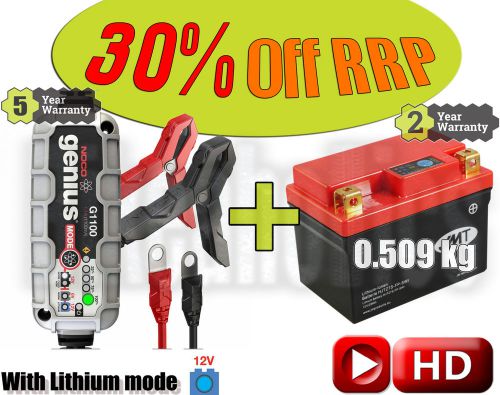 Lithium Deal - Battery + charger - Husaberg FE 570 E - 2011