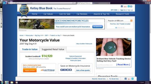 2007 Big Dog K-9 Chopper, US $41000, image 21