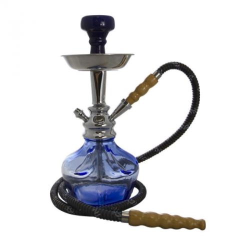 14" MYA Vento Hookah Smoke Pipe Narghile Dark Blue