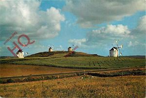 Postcard: portugal, moinhos de vento, windmills