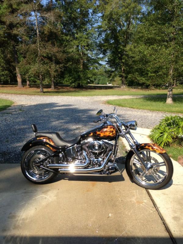 Harley davidson 2004 softail phatail fxstdi deuce duece original owner