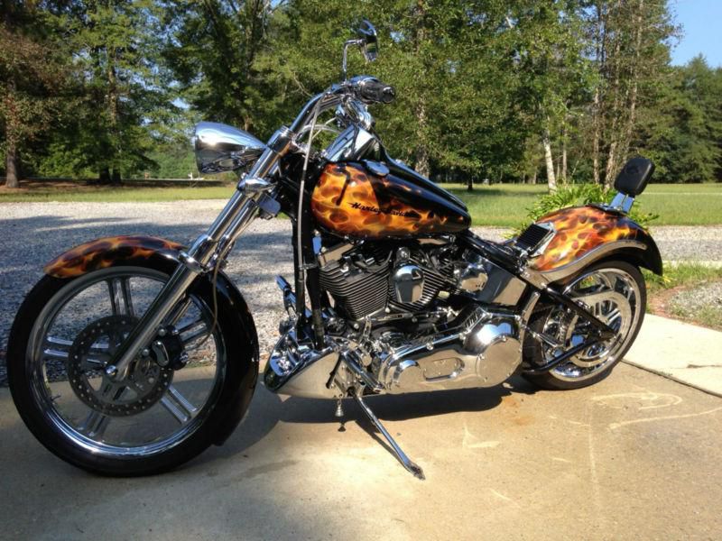Harley Davidson 2004 Softail Phatail FXSTDI Deuce Duece Original Owner, US $14,500.00, image 2