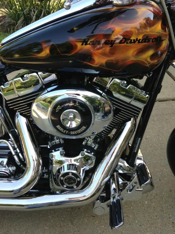 Harley Davidson 2004 Softail Phatail FXSTDI Deuce Duece Original Owner, US $14,500.00, image 4