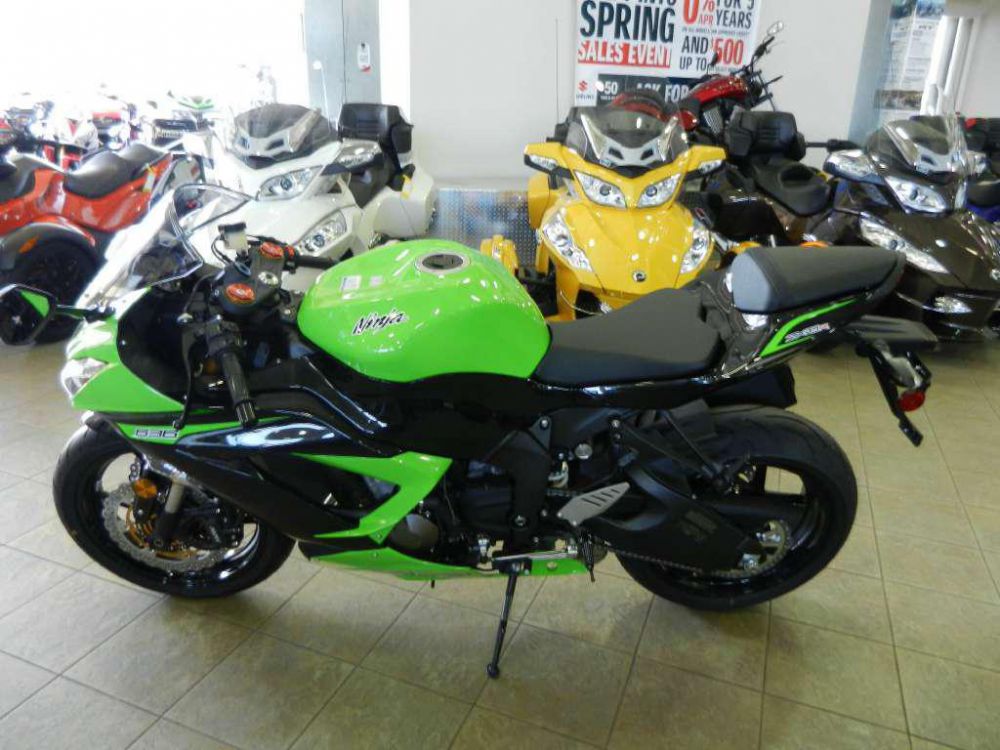 2013 kawasaki ninja zx-6r  sportbike 