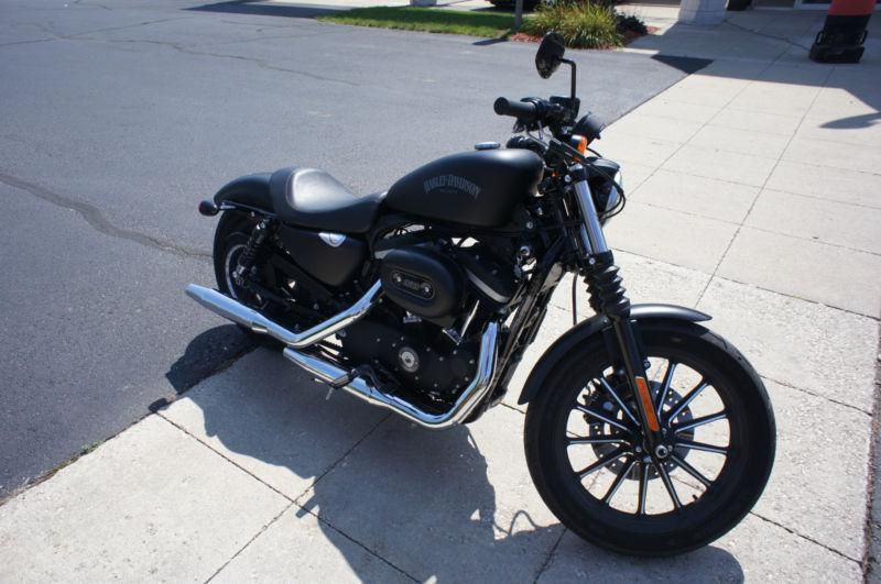 Buy 2013 IRON 883 SPORTSTER!! BLACKED OUT MATTE BLACK on 2040-motos